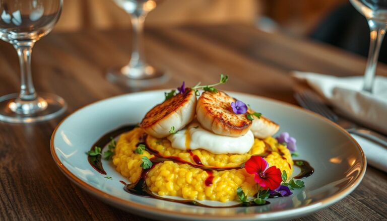 artful plating modern italian