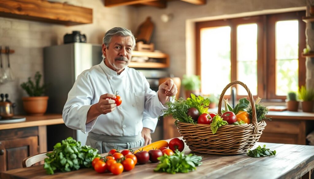 sustainable italian dining chef producer relationship