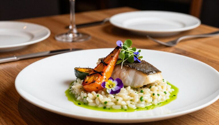 artful food presentation