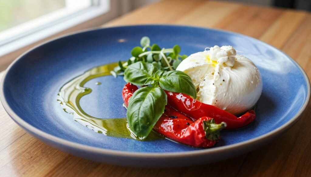 artistic plating color contrast examples