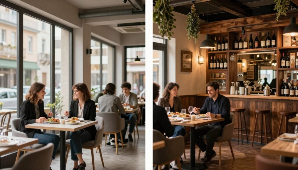 modern vs traditional italian restaurant design aesthetics modern vs traditional italian restaurant design aesthetics
