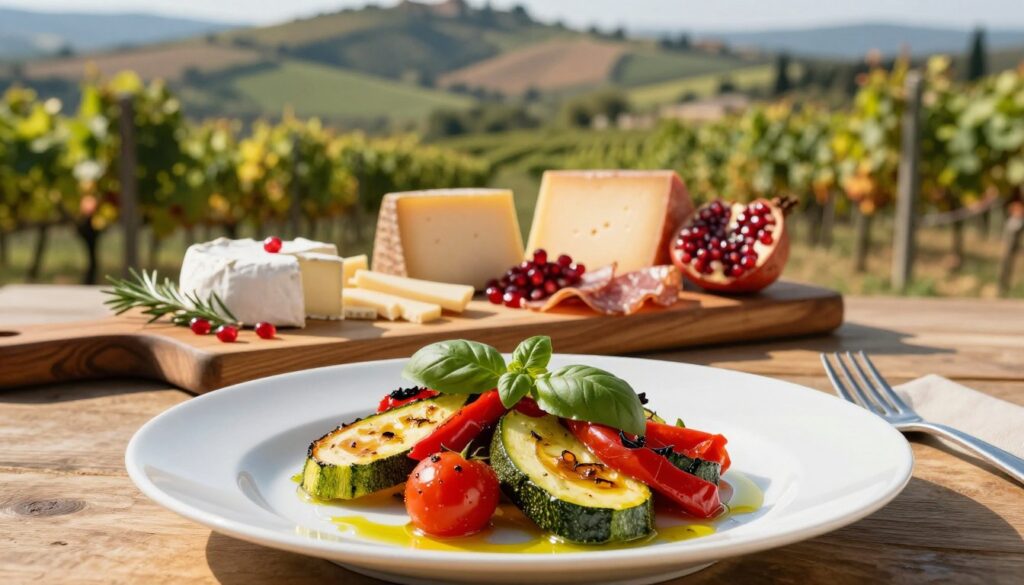 seasonal food presentation