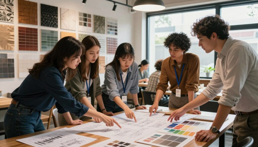 restaurant designers team collaboration