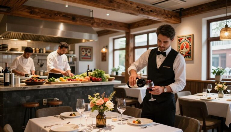 restaurant interior storytelling
