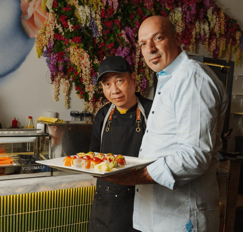 Chef Kenny Mar, Demetri Malki